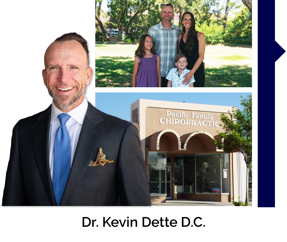 Chiropractor Vista CA Kevin Dette With Family